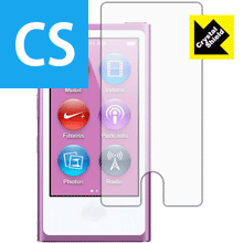 iPod nano 第7世代 防気泡・フッ素防汚コート!光沢保護フィルム Crystal Shield 【PDA工房】