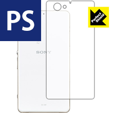 Xperia J1 Compact 防気泡・防指紋!反射低減保護フィルム Perfect Shield (背面のみ) 3枚セット 【PDA工房】
