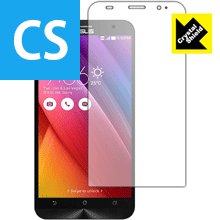 ASUS ZenFone 2 (ZE551ML / ZE550ML) 防気泡・フッ素防汚コート!光沢保護フィルム Crystal Shield 【PDA工房】