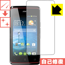 Acer Liquid Z200 自然に付いてしまうスリ傷を修復！保護フィルム ブックオフスマホ キズ自己修復 【PDA工房】