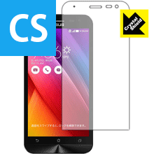 ASUS ZenFone 2 Laser (ZE500KL) 防気泡・フッ素防汚コート!光沢保護フィルム Crystal Shield 【PDA工房】