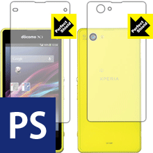 Xperia Z1 f SO-02F 防気泡・防指紋!反射低減保護フィルム Perfect Shield (両面セット) 3枚セット 【PDA工房】