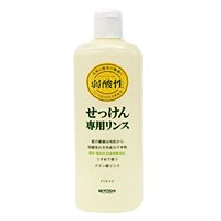 ミヨシ　無添加 せっけん専用リンス　350ｍｌ［配送区分:A2］