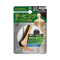 バンテリンコーワ　テーピングテープ（伸縮タイプ）　37.5mm×4.6m　1本入　ブラック［配送区分:A2］