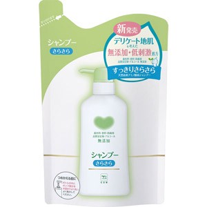 カウブランド　無添加シャンプー　さらさら　詰替用　380mL［配送区分:A2］