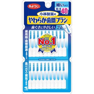 Ｄｅｎｔａｌ Ｄｒ.やわらか歯間ブラシSS-M徳用　40本［配送区分:A］