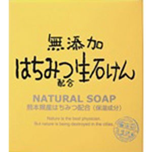 無添加はちみつ配合生石けん　80g［配送区分:A］