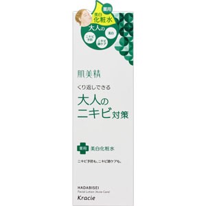 肌美精　大人のニキビ対策　薬用美白化粧水　200mL［配送区分:A］