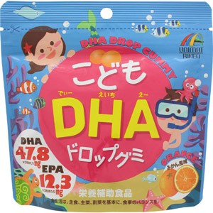 こども ＤＨＡ ドロップグミ　82g（約90粒）［配送区分:A2］