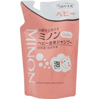 ミノン　ベビー全身シャンプー　つめかえ用　300mL［配送区分:A2］