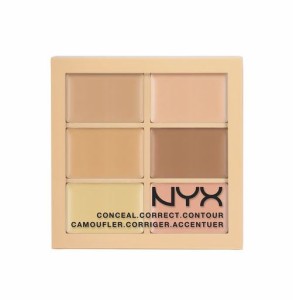 NYX Conceal， Correct， Contour Palette /NYX カラーコレクティング　コンシーラーパレット　色[01 Light ライト]