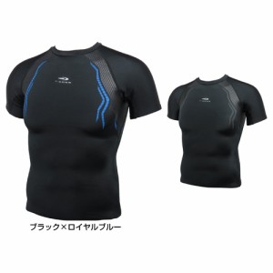 ティゴラ(TIGORA) メンズ コンプレッションインナー 機能インナー 半袖Tシャツ (TR-3A1014UT)