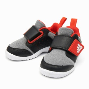 アディダス KIDS FortaPlay AC I (KFORTAPGB1781) ジュニア(キッズ・子供) スニーカー ： グレー×ブラック adidas 18clearance