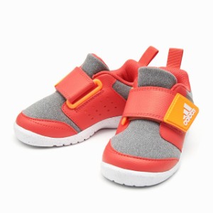 アディダス KIDS FortaPlay AC I (KFORTAPGO1782) ジュニア(キッズ・子供) スニーカー ： グレー×オレンジ adidas 18clearance