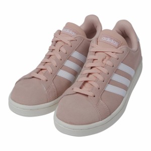 アディダス グランドコート SUEW GRANDCOURTSUEW (F36498) レディース スニーカー : ピンク×ホワイト adidas