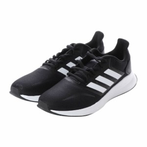 アディダス FALCONRUN M (F36199) メンズ 陸上/ランニング ランニングシューズ : ブラック×ホワイト adidas