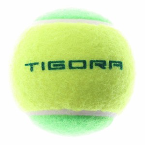 ティゴラ 硬式テニス ノンプレッシャーボール : グリーン×イエロー TIGORA