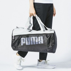 プーマ ダンサー バレルバッグ (075467 01) 28L ショルダーバッグ : ブラック×グレー PUMA