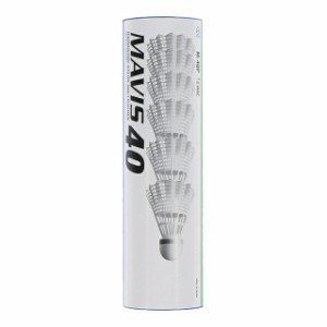 ヨネックス ナイロンシャトルコック メイビス40P (M-40P 000) 12〜23℃用 バドミントン 練習用シャトル YONEX