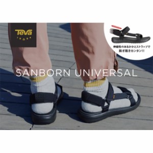 テバ サンボーン ユニバーサル (1015156) メンズ スポーツサンダル M Sanborn Universal : ブラック TEVA