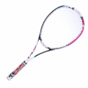 スリクソン ソフトテニスラケット F700 (SR11803WP) 張り上がり : ホワイト×ピンク SRIXON