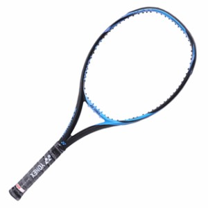 ヨネックス Eゾーン100 (17EZ100 576) メンズ 硬式テニスラケット 未張り : ブラック×ブルー YONEX