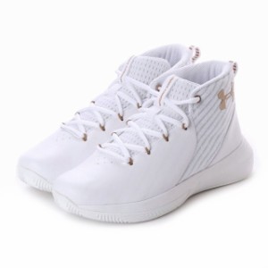 アンダーアーマー UA BGS Lockdown 3 SYN Wide (3021165 100) ジュニア(キッズ・子供) バスケットボール シューズ UNDER ARMOUR