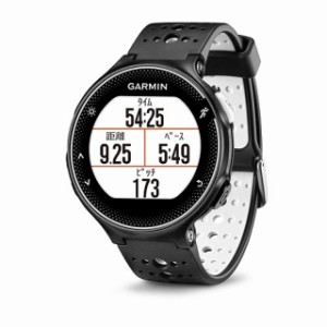 GARMIN フォアアスリート230J ブラックホワイト (010-03717-87) ランニングウォッチ 時計 ForeAthlete230J BlackWhite ガーミン