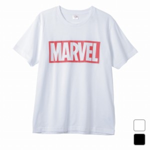 マーベル メンズ 半袖Tシャツ (MV-9C12279TS) ボックスロゴTシャツ MARVEL