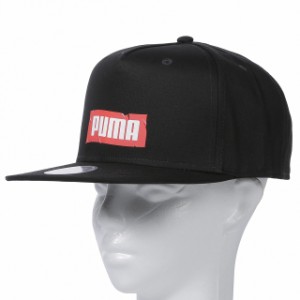 プーマ キャップ エッセンシャル フラットブリム キャップ (022192 01) : ブラック 帽子 PUMA