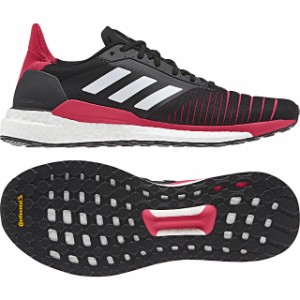 アディダス ソーラー グライド SOLAR GLIDE M D97437 メンズ 陸上 ランニング ランニングシューズ : ブラック×ローズ adidas