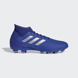 アディダス プレデター 19.3 HG/AG (F97363) サッカー スパイクシューズ : ブルー×シルバー adidas