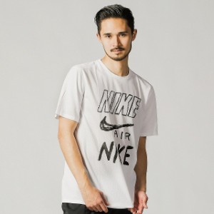 ナイキ メンズ 陸上/ランニング 半袖Tシャツ ブリーズ ラン GX S/S トップ (AJ7585 100) : ホワイト NIKE