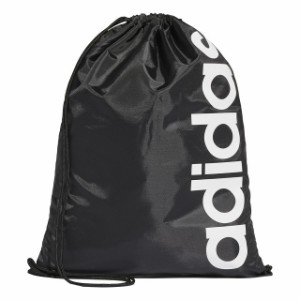 アディダス リニアロゴジムバッグ (DT5714) 14L マルチバッグ : ブラック adidas
