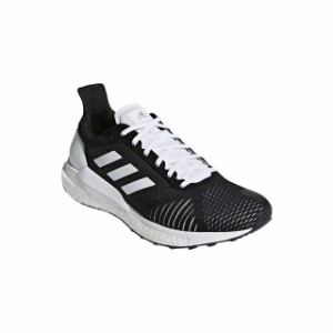 アディダス SOLAR GLIDE ST (BB6617) レディース 陸上/ランニング ランニングシューズ : ブラック×ブラック adidas