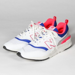 ニューバランス CM997HD AJ メンズ スニーカー : ホワイト×レッド New Balance