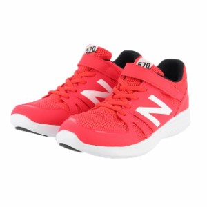 ニューバランス (YT570) ジュニア(キッズ・子供) スニーカー : レッド×ホワイト New Balance