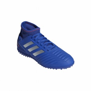 アディダス プレデター19.3TFJ (CM8546) ジュニア(キッズ・子供) サッカー トレーニングシューズ : ブルー×シルバー adidas