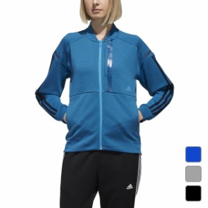 アディダス レディース 長袖ジャージジャケット W adidas 24/7 ヘザー ウォームアップジャケット (FTK79) adidas