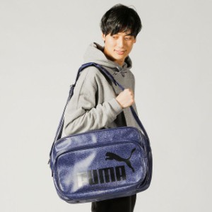 プーマ トレーニング PU ショルダー L (075371) 34L エナメルバッグ : ネイビー PUMA