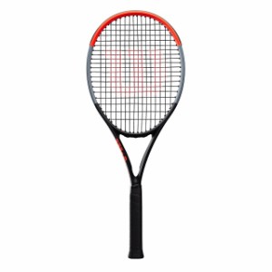 ウイルソン CLASH 100TOUR (WR005711S2) 硬式テニスラケット 未張り : ブラック×オレンジ Wilson
