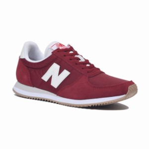 ニューバランス WL220 レディース スニーカー : レッド×ホワイト New Balance