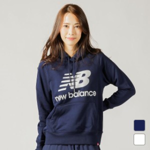 ニューバランス レディース スウェットパーカー エッセンシャルプルオーバーフーディー (AWT91523) New Balance