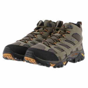 メレル モアブ2 ミッド ゴアテックス ワイド (J06057W) メンズ トレッキング シューズ MOAB2 MID GORE-TEXR : ブラウン MERRELL