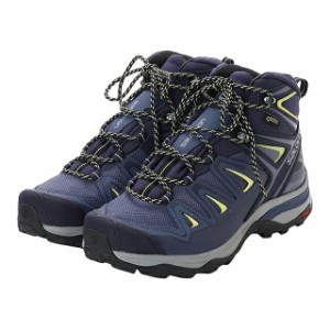 サロモン X ULTRA 3 WIDE MID GTX W (L40129600) レディース トレッキング シューズ : ブルー SALOMON