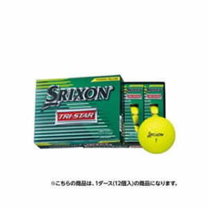 スリクソン 2017 TRI-STAR トライスター ゴルフボール 1ダース12個入 : プレミアムパッションイエロー SRIXON