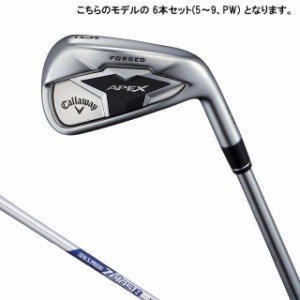 キャロウェイ APEX アイアン N.S.PRO Zelos 8 6本セット（5〜9、PW） 2019年モデル メンズ Callaway