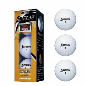 ダンロップ スリクソン ゼットスター ホワイト (SNZS6WH3) 2019 SRIXON Z-STAR 3球入 DUNLOP