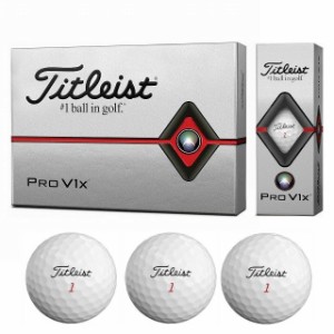 タイトリスト PRO V1X 2019年モデル ローナンバー (9683307861) 1ダース プロv1x Titleist