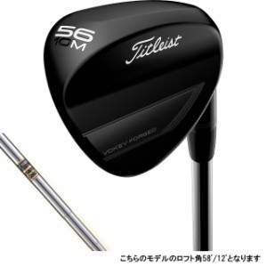 タイトリスト ウェッジ ボーケイ フォージド 19VF BKPVD DG S200 5812K Dynamic Gold S200 58 12 2019年モデル メンズ Titleist